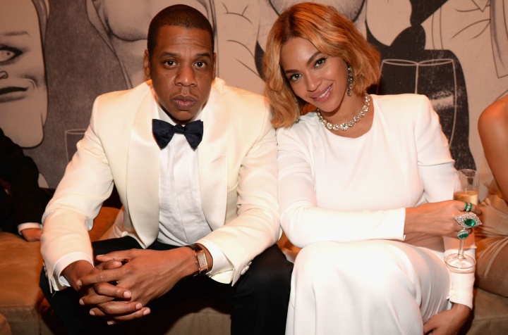 Beyoncé e Jay Z (Foto: Rex)