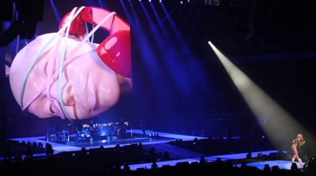 Miley Cyrus - 'Bangerz World Tour' (Foto: Reprodu&ccedil;&atilde;o)