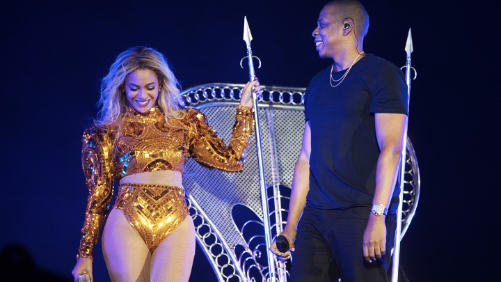 Beyoncé e Jay Z no último show da 'Formation Tour' (Foto: Divulgação/Beyoncé)