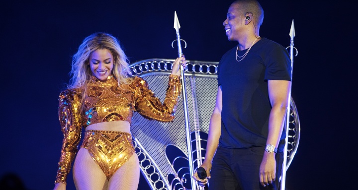 Beyoncé e Jay Z no último show da 'Formation Tour' (Foto: Divulgação/Beyoncé)