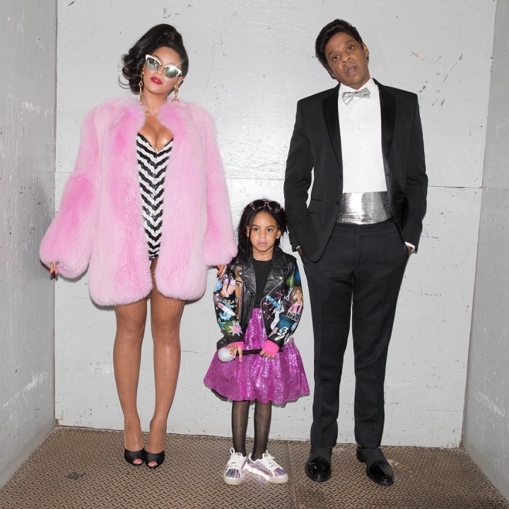 Beyonc&eacute; e fam&iacute;lia vestidos para o Halloween (Foto: Divulga&ccedil;&atilde;o/Beyonc&eacute;)