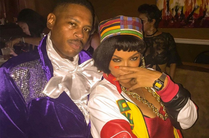 Beyonc&eacute; em homenagem ao Salt-N-Pepa no Halloween (Foto: Divulga&ccedil;&atilde;o/Beyonc&eacute;)