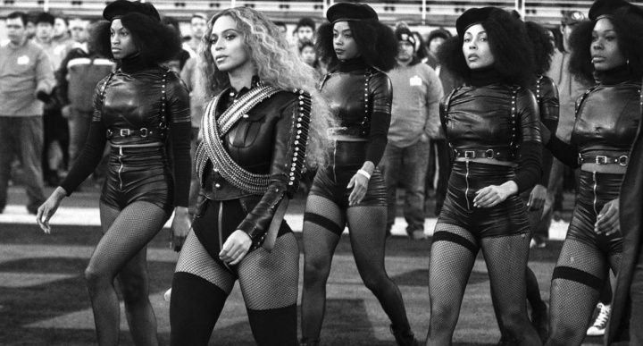 Beyoncé no Super Bowl 2016 (Foto: Reprodução)