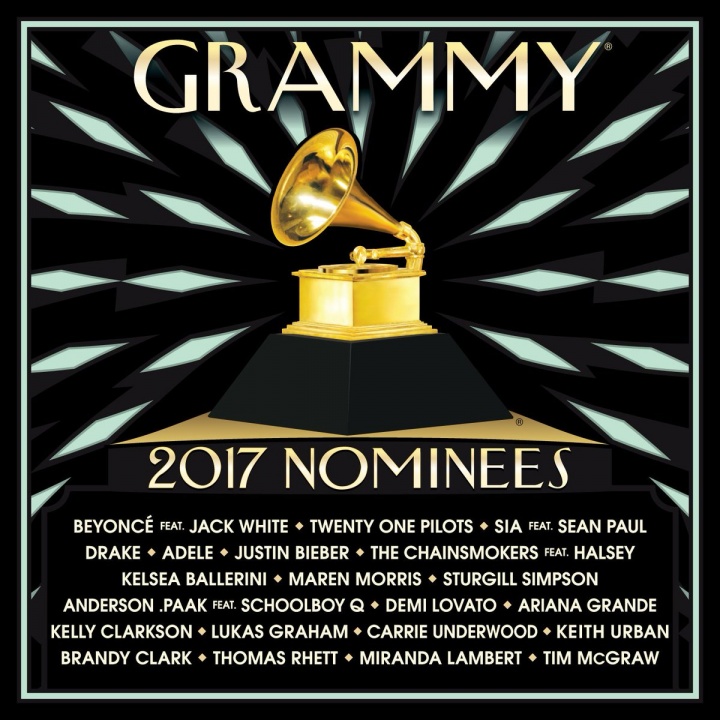 Álbum dos indicados ao Grammy 2017 (Foto: Divulgação)