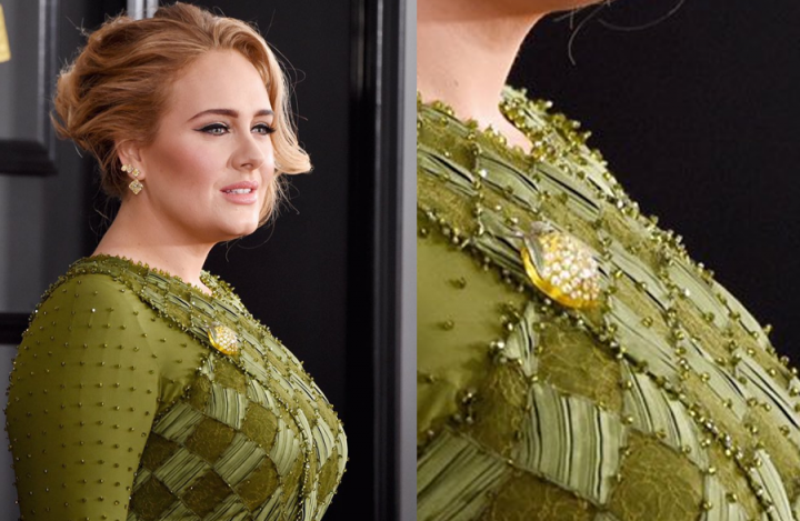 Adele no Grammy Awards 2017 (Foto: Reprodução)