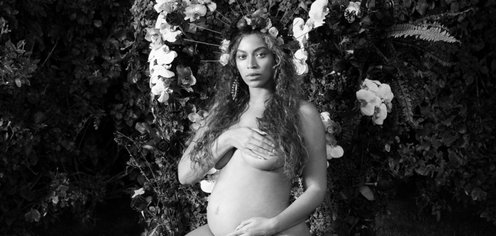 Beyonc&eacute; compartilhou imagens da sua gesta&ccedil;&atilde;o de g&ecirc;meos (Foto: Divulga&ccedil;&atilde;o/Beyonc&eacute;)