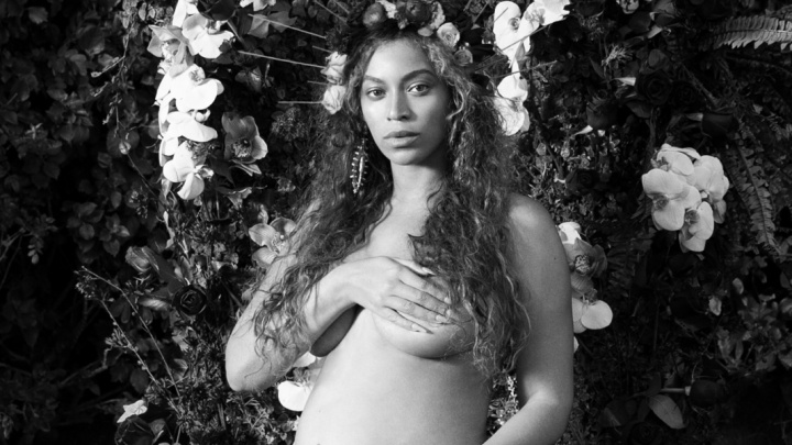 Beyoncé compartilhou imagens da sua gestação de gêmeos (Foto: Divulgação/Beyoncé)