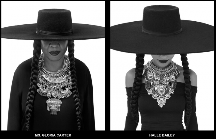 Parentes e amigas parabenizam Beyoncé usando figurino de 'Formation' (Foto: Divulgação)