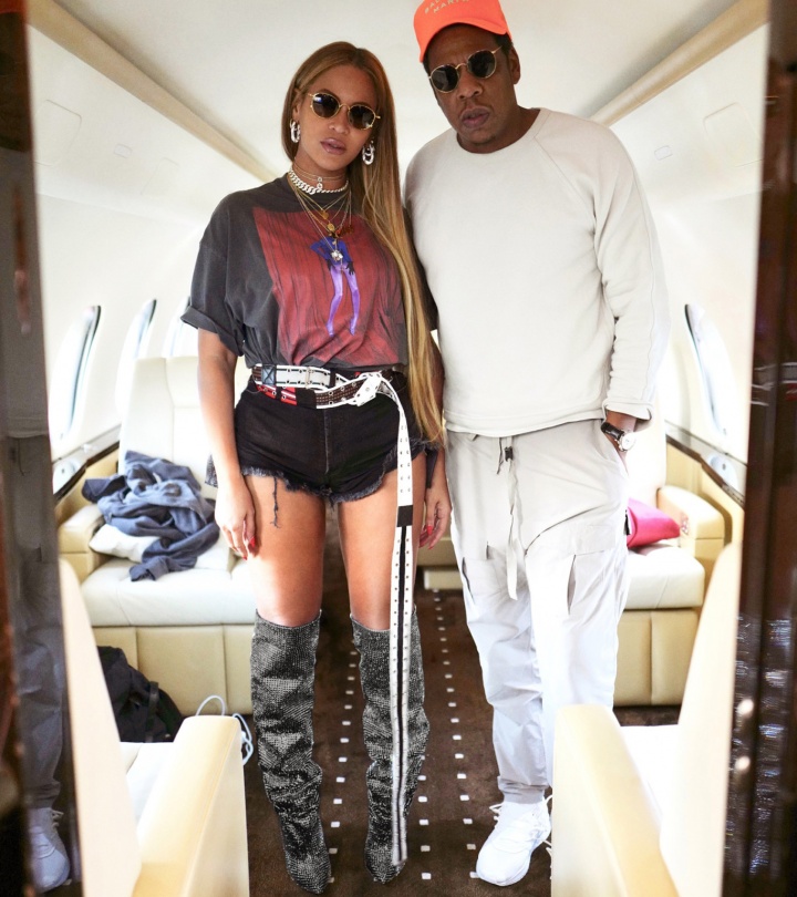 Beyoncé e Jay Z (Foto: Divulgação/Beyoncé.com)