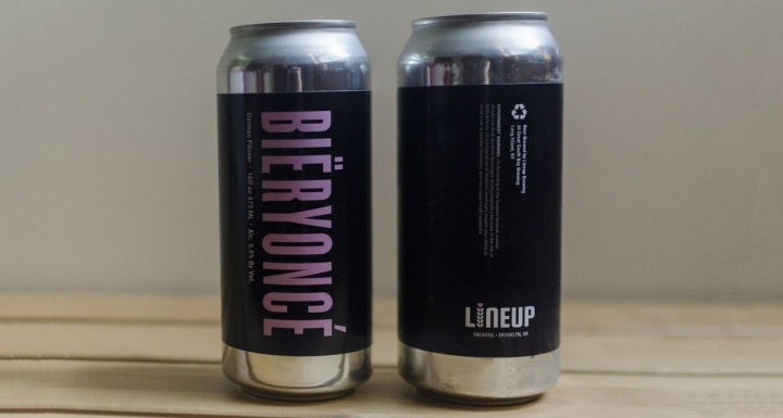 BÃ¯eryoncé, cerveja inspirada em Beyoncé pela Lineup Brewing (Foto: Reprodução/Bon Appetit)