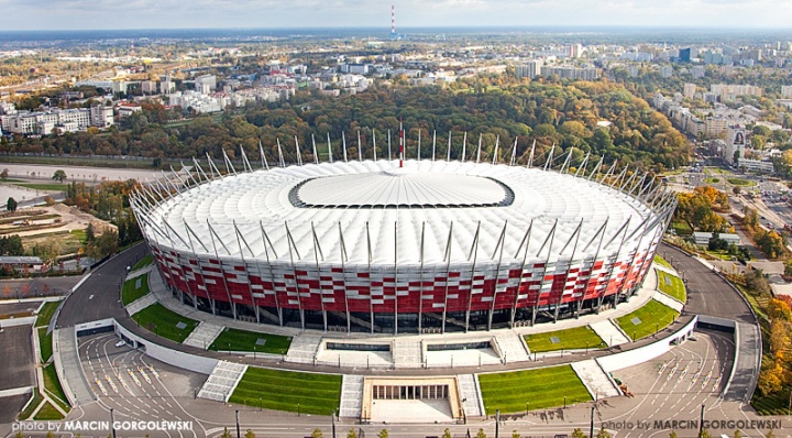 Stadion Narodowy, na Polônia (Foto: Reprodução)