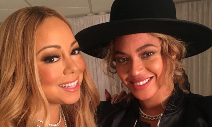 Beyoncé e Mariah Carey (Foto: Reprodução)