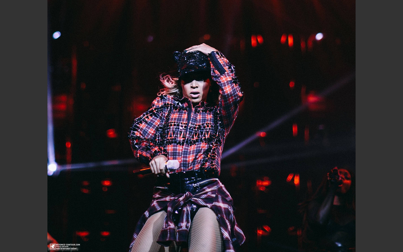 Beyonc&eacute; em Londres. 