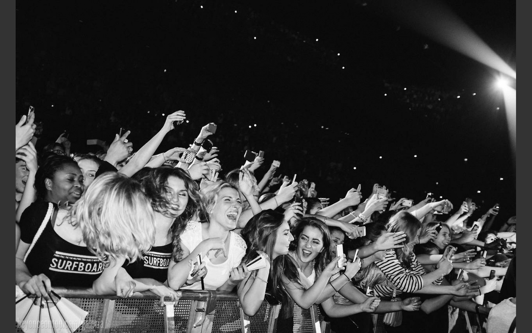 Beyonc&eacute; em Amsterd&atilde;. 