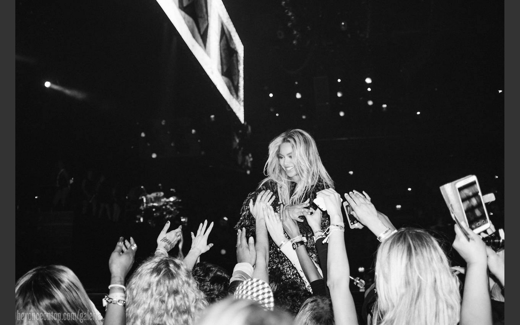 Beyonc&eacute; em Amsterd&atilde;. 