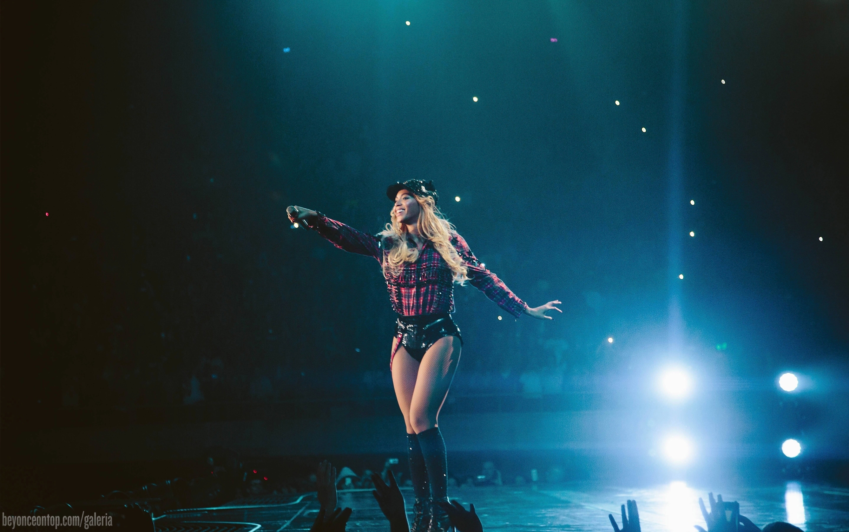 Beyonc&eacute; em Barcelona.