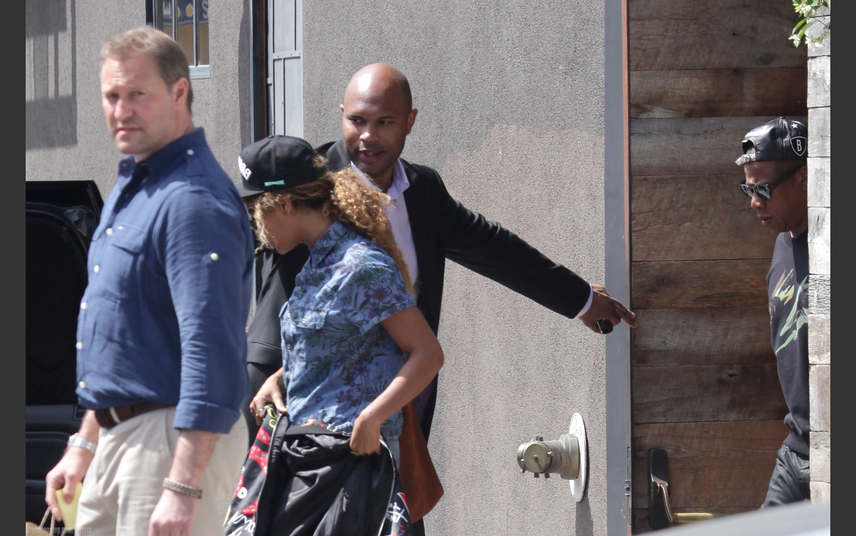 Beyonc&eacute; e Jay-Z. 