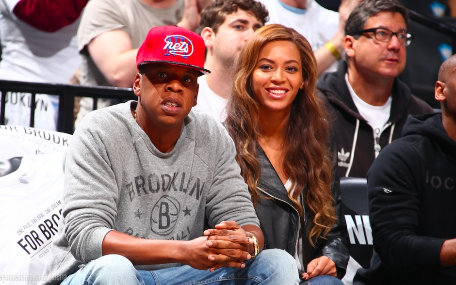 Beyonc&eacute; e Jay-Z. 