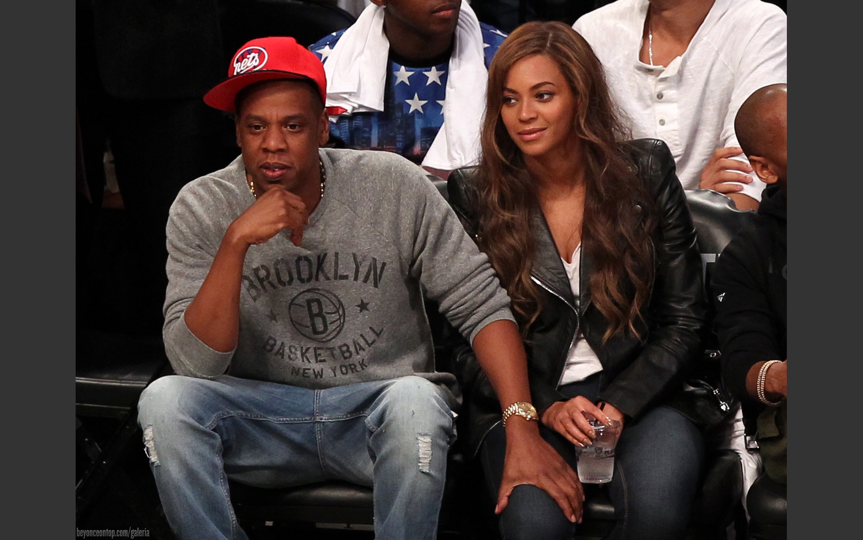 Beyonc&eacute; e Jay-Z. 