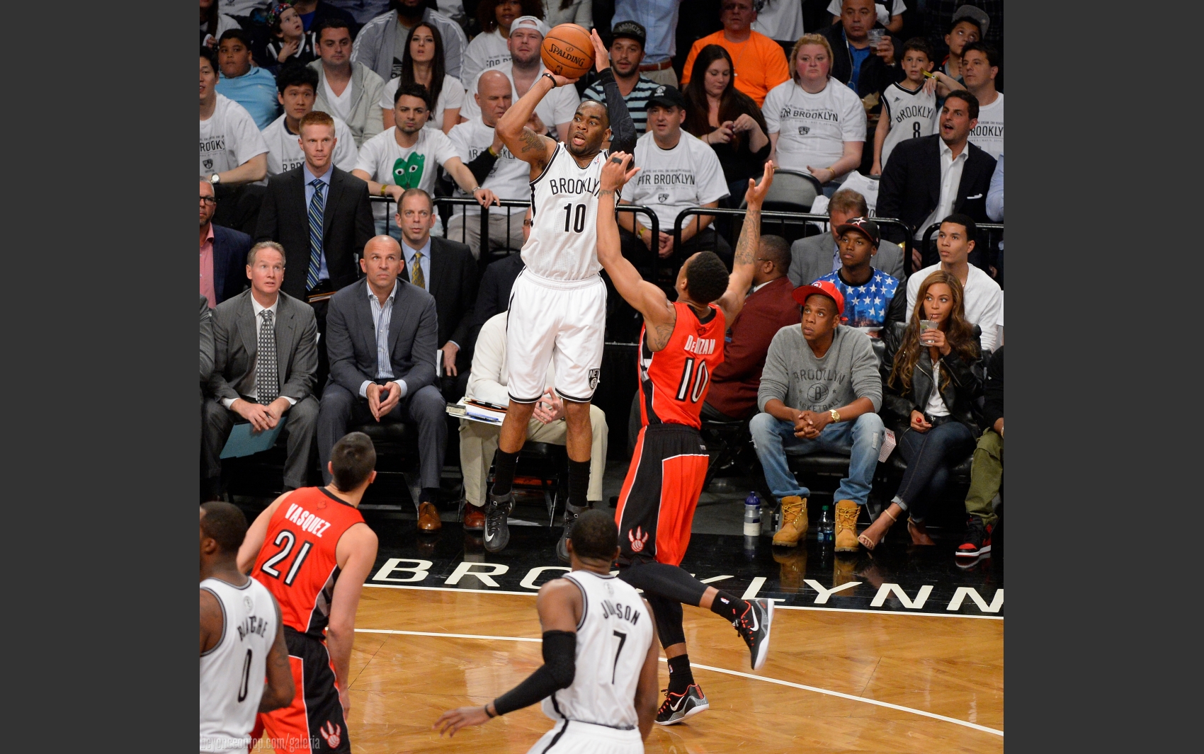 Beyonc&eacute; e Jay-Z. 