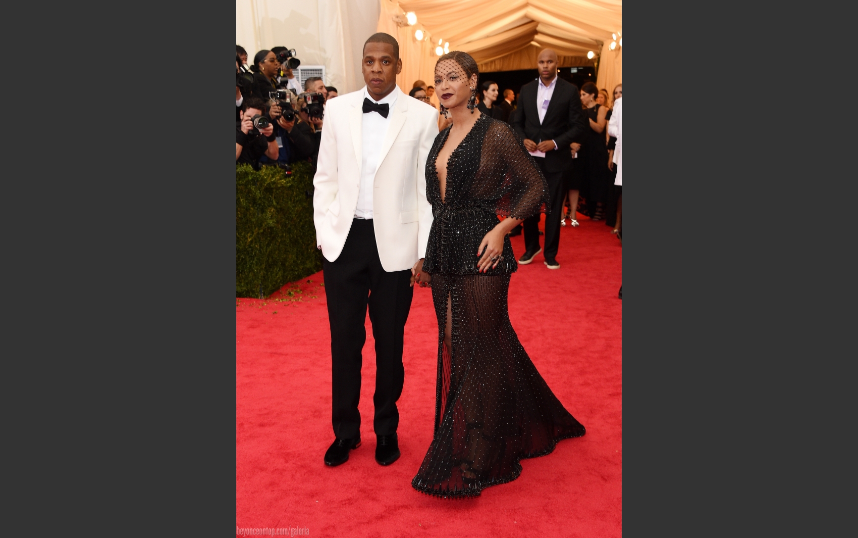 Beyonc&eacute; e Jay-Z.&nbsp; 