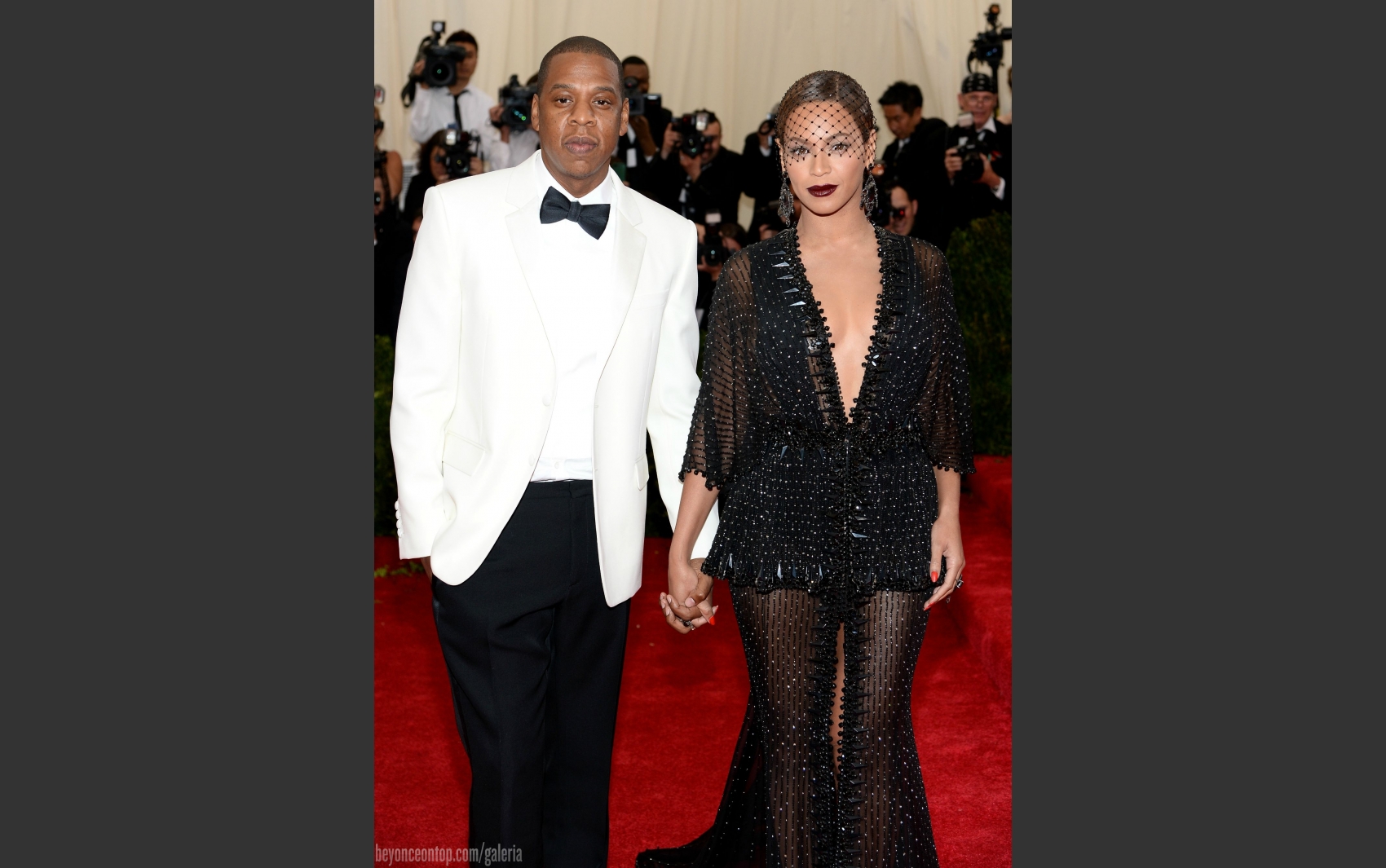 Beyonc&eacute; e Jay-Z.&nbsp; 