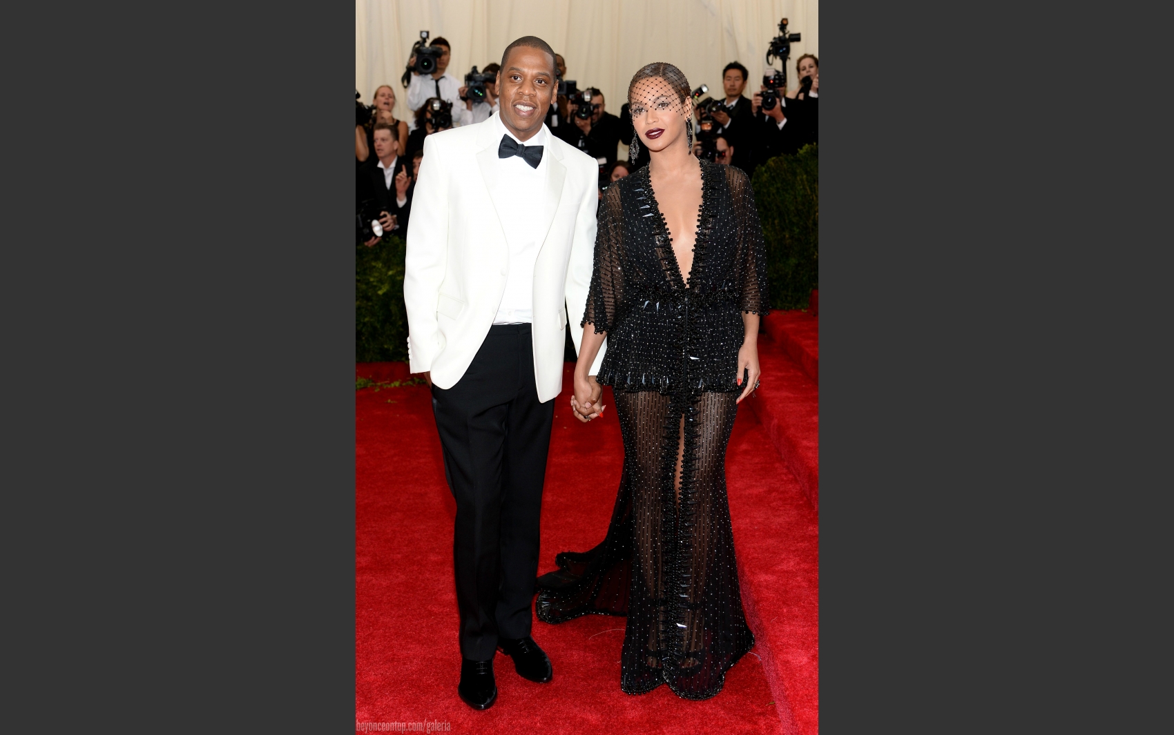 Beyonc&eacute; e Jay-Z.&nbsp; 