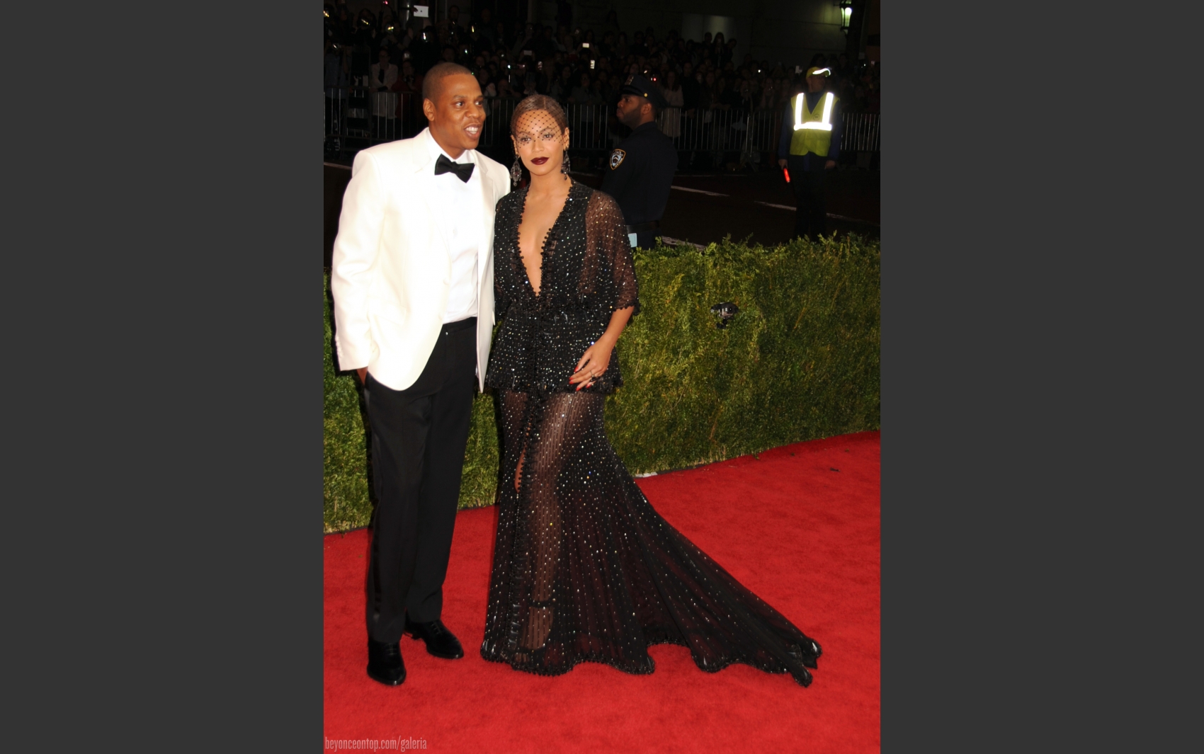 Beyonc&eacute; e Jay-Z. 