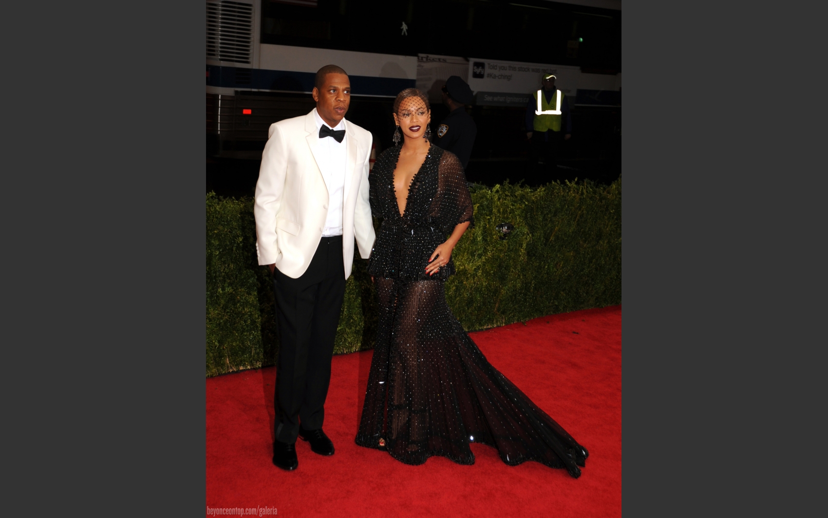 Beyonc&eacute; e Jay-Z. 