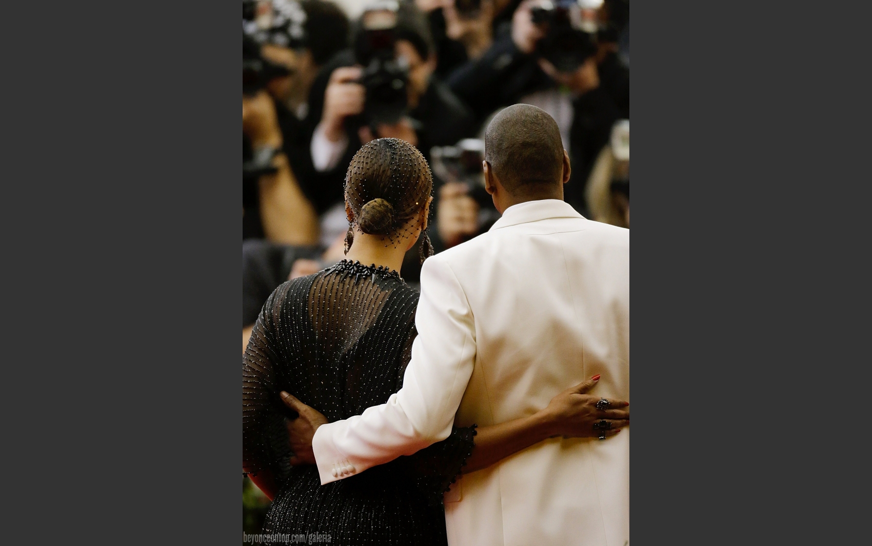 Beyonc&eacute; e Jay-Z. 