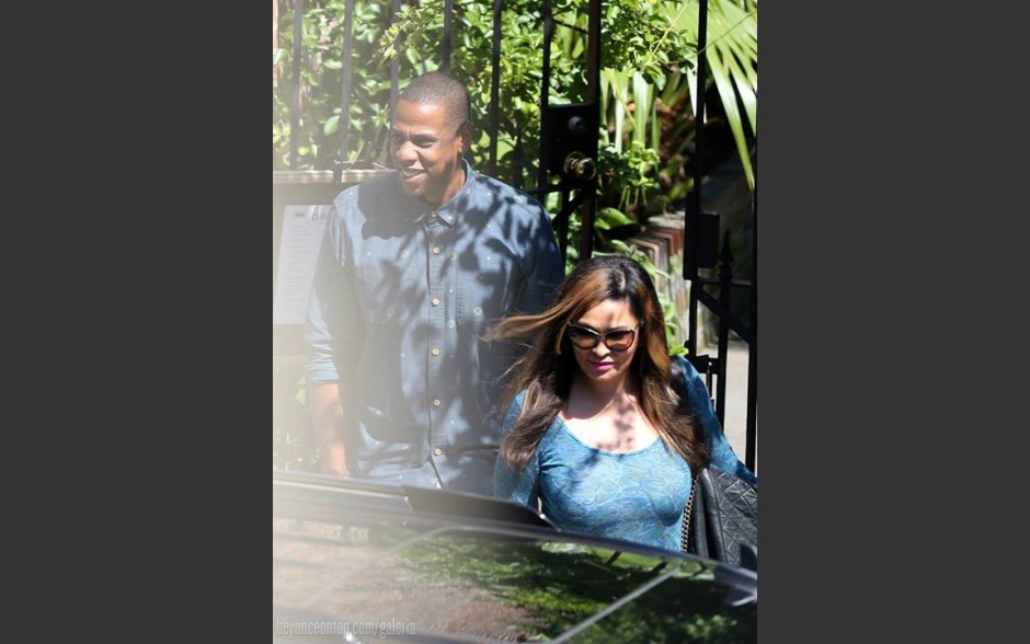 Jay-Z e Tina Knowles. 