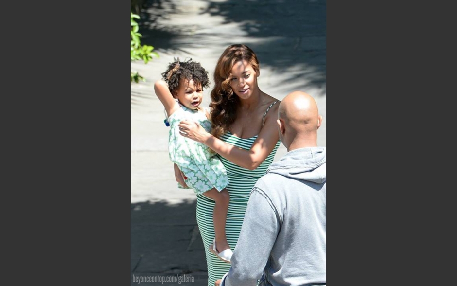 Beyonc&eacute; e Blue Ivy. 