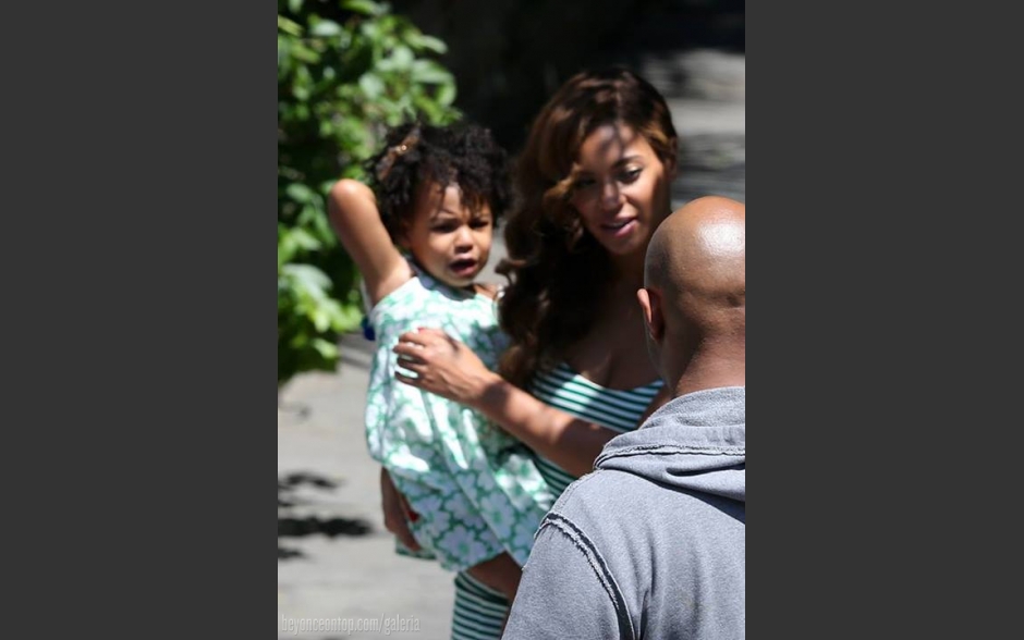 Beyonc&eacute; e Blue Ivy. 