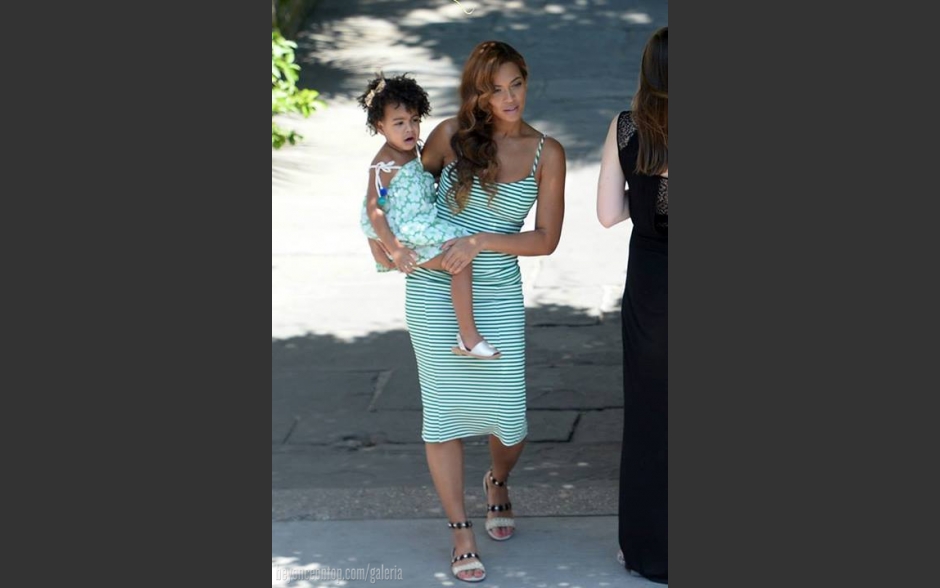 Beyonc&eacute; e Blue Ivy. 