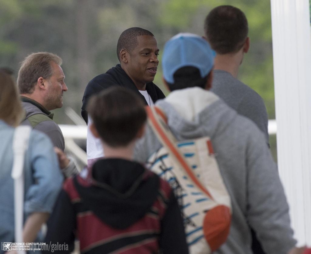 Beyonc&eacute; e Jay-Z desembarcam em Hamptons. 