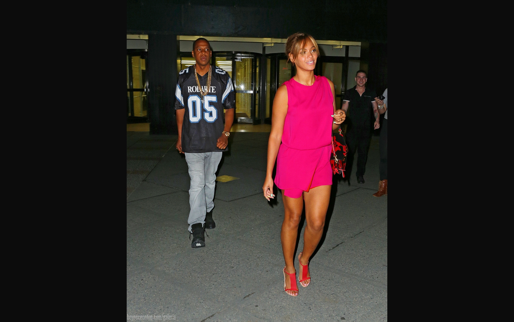 Beyonc&eacute; e Jay-Z. 