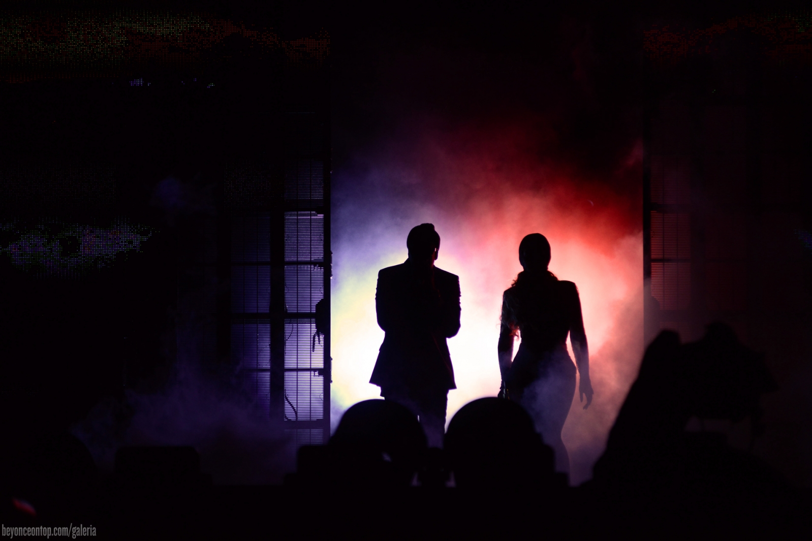 Beyonc&eacute; e Jay Z. 