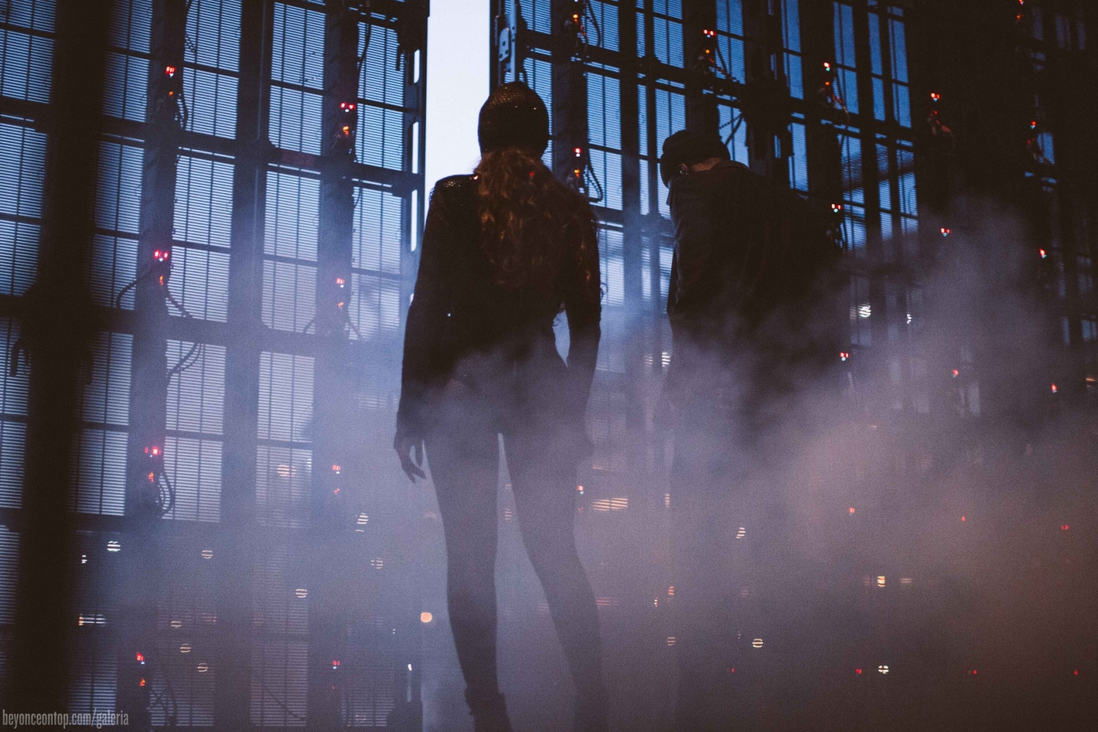 Beyonc&eacute; e Jay Z. 