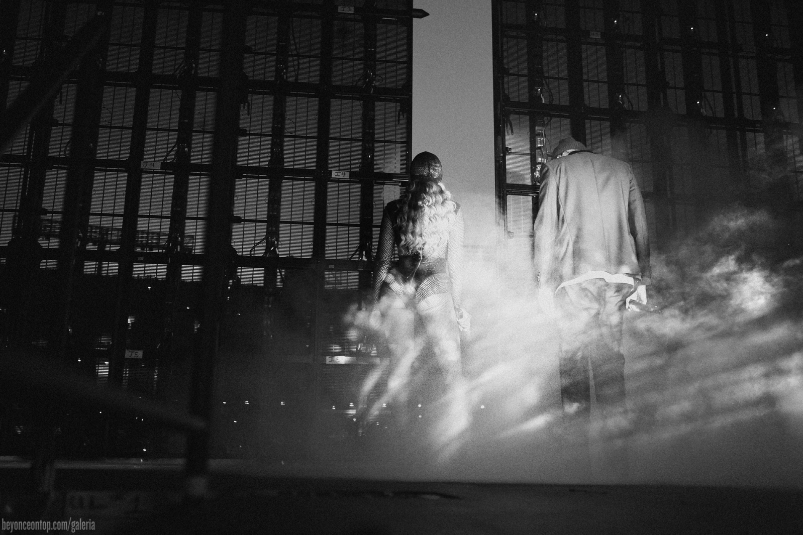 Beyonc&eacute; e Jay Z. 