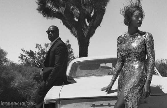 Beyonc&eacute; e Jay Z. 