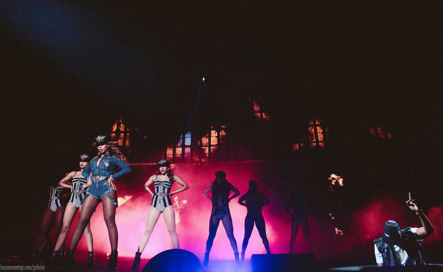 Beyonc&eacute; e Jay Z. 