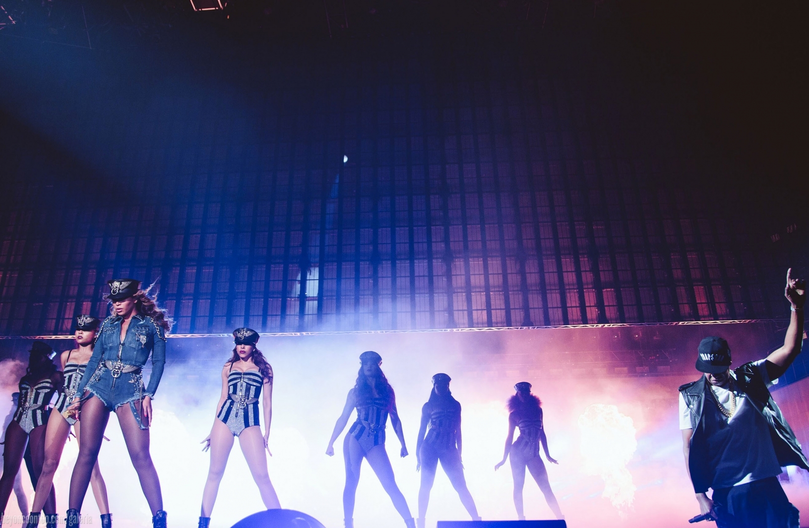 Beyonc&eacute; e Jay Z. 