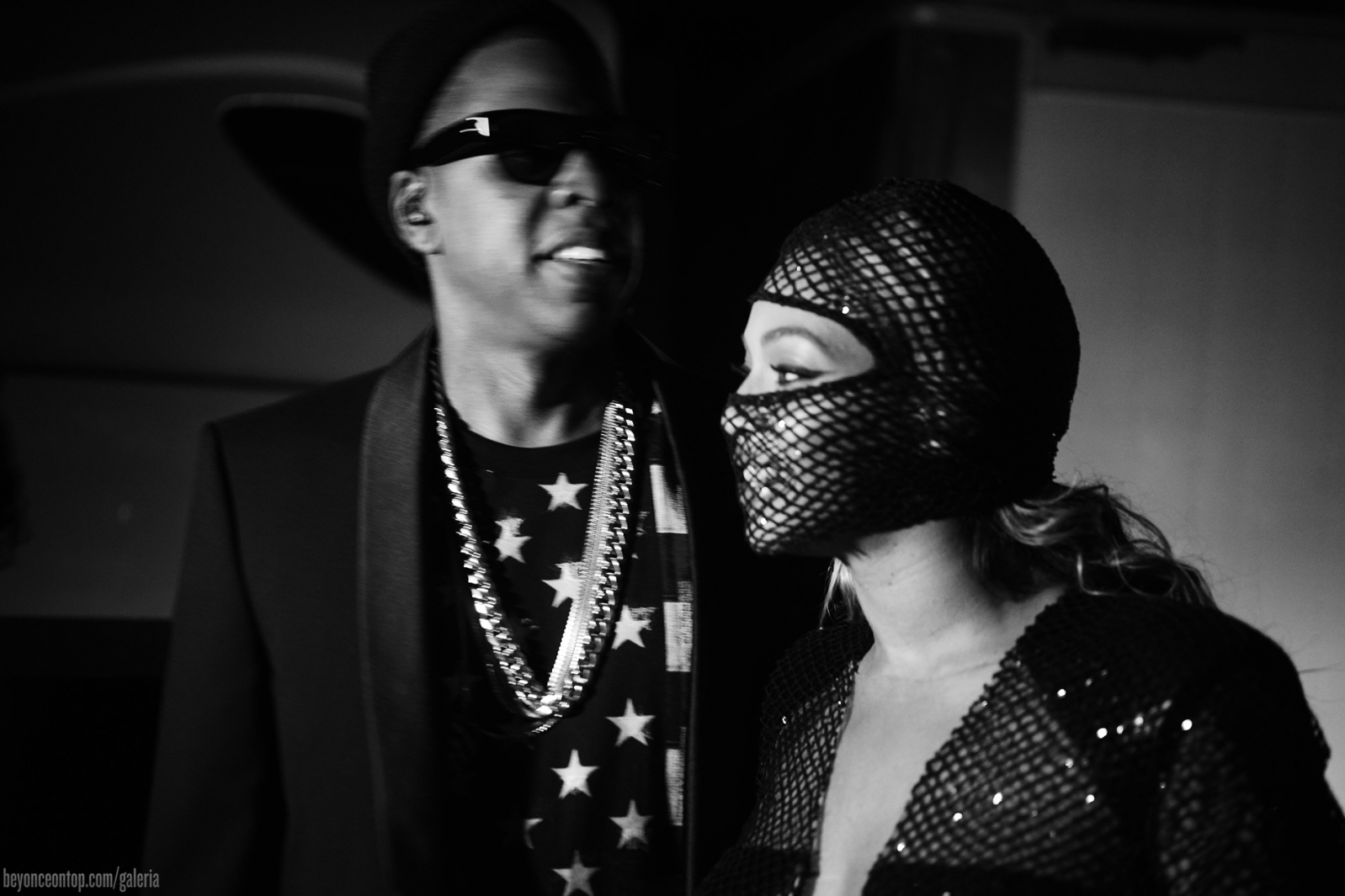 Beyonc&eacute; e Jay Z. 