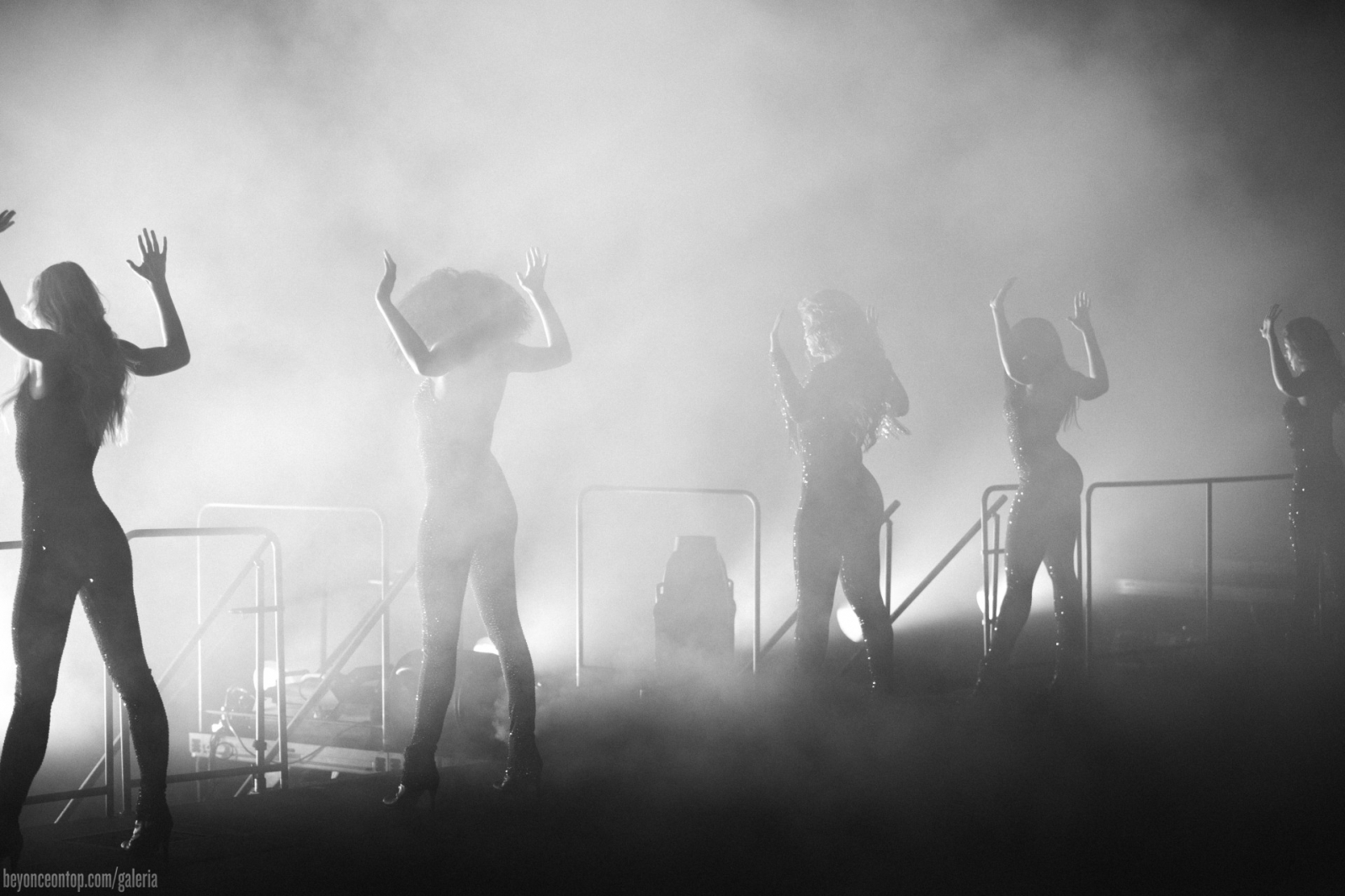 Beyonc&eacute; e Jay Z se apresentam em Seattle. 