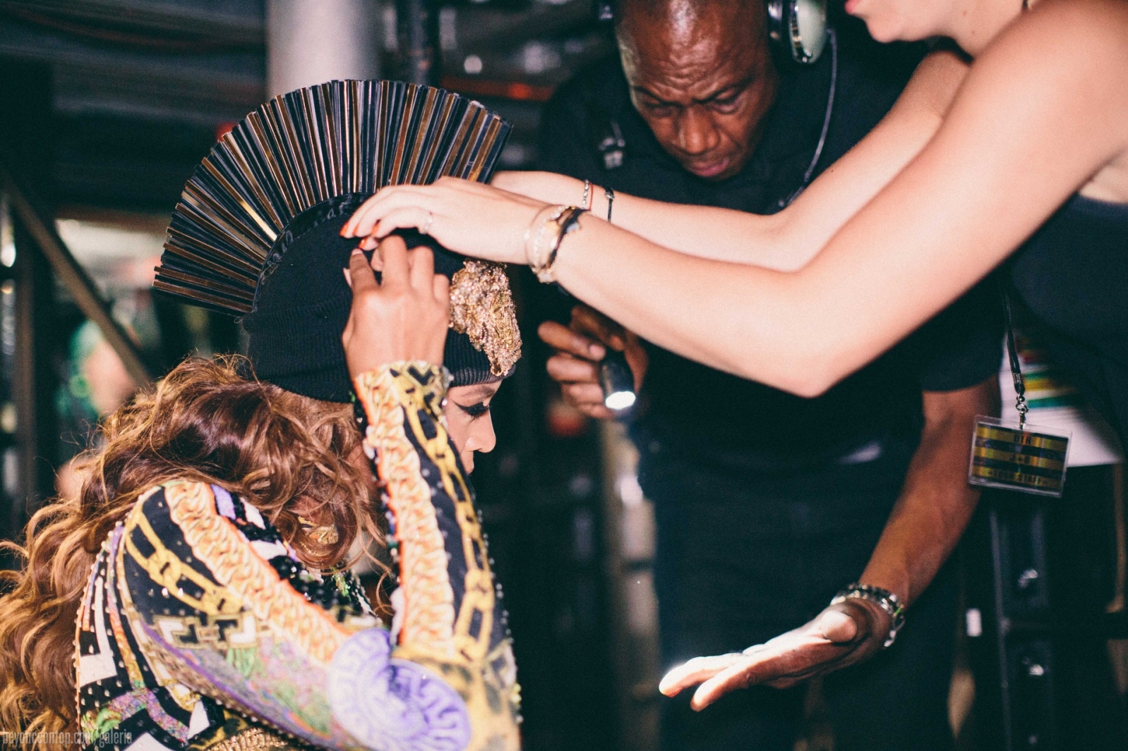 Beyonc&eacute; e Jay Z se apresentam em Seattle. 