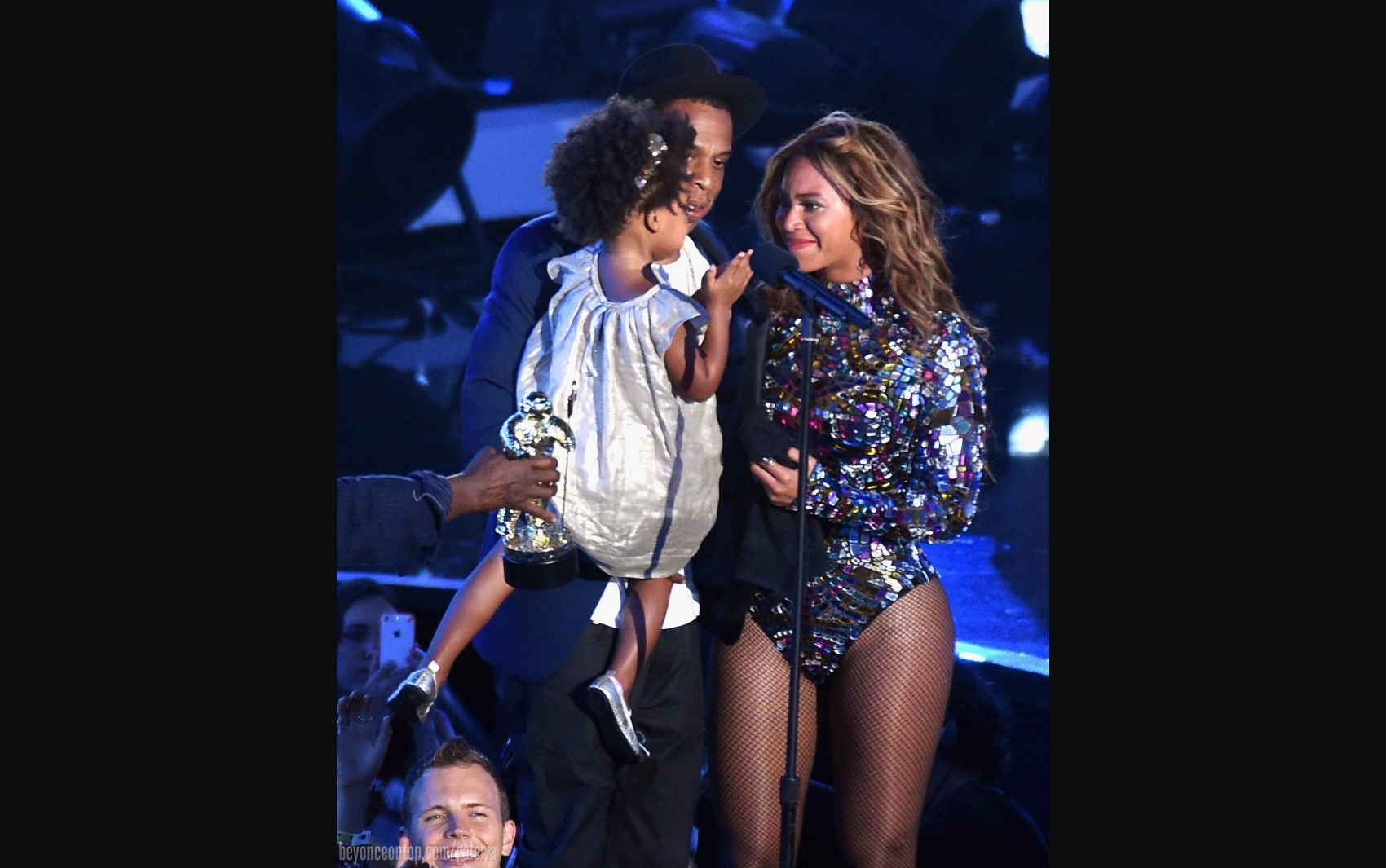Beyonc&eacute; foi a grande estrela do Video Music Awards 2014. 