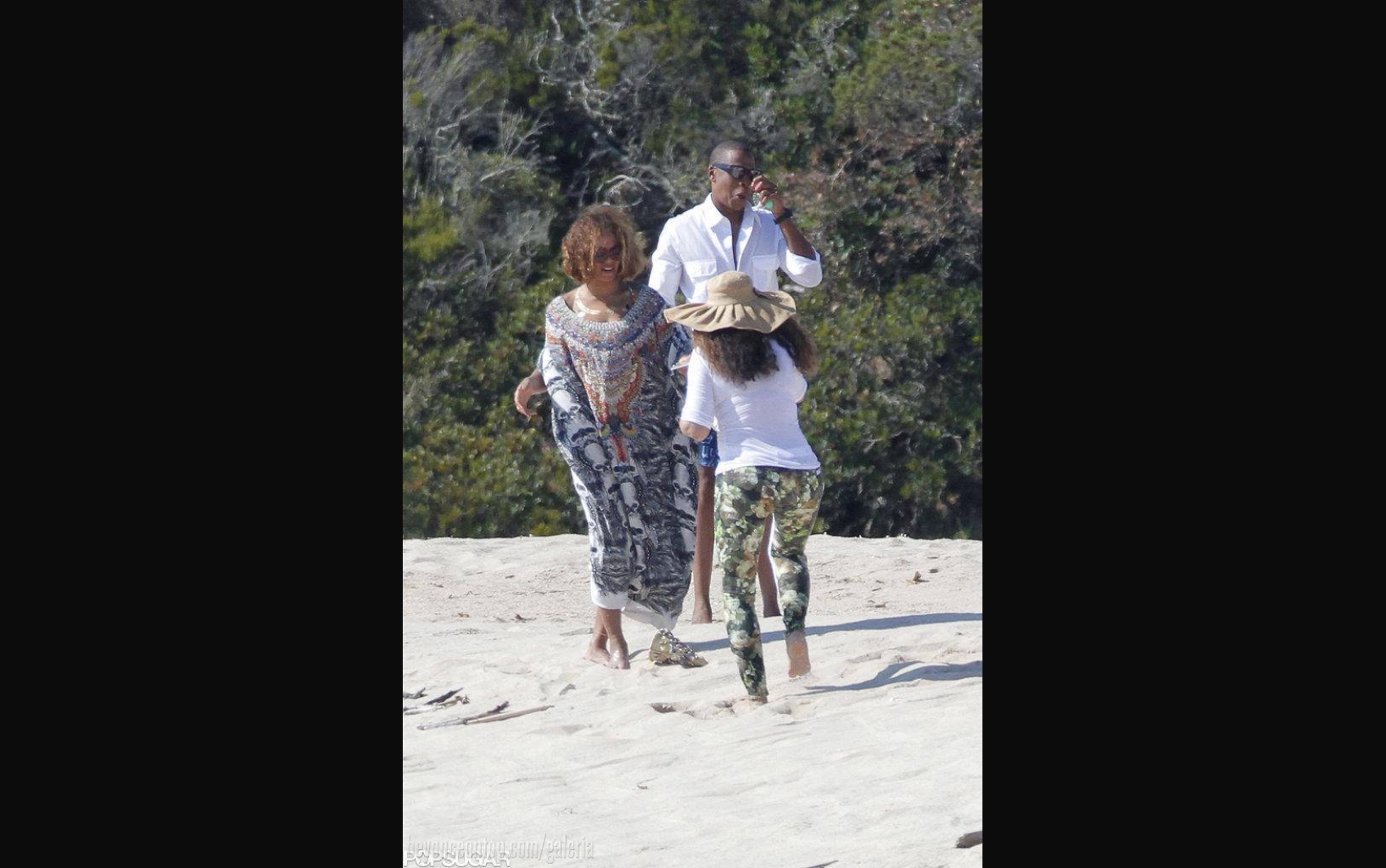 Beyonc&eacute; comemora o anivers&aacute;rio em C&oacute;rsega. 