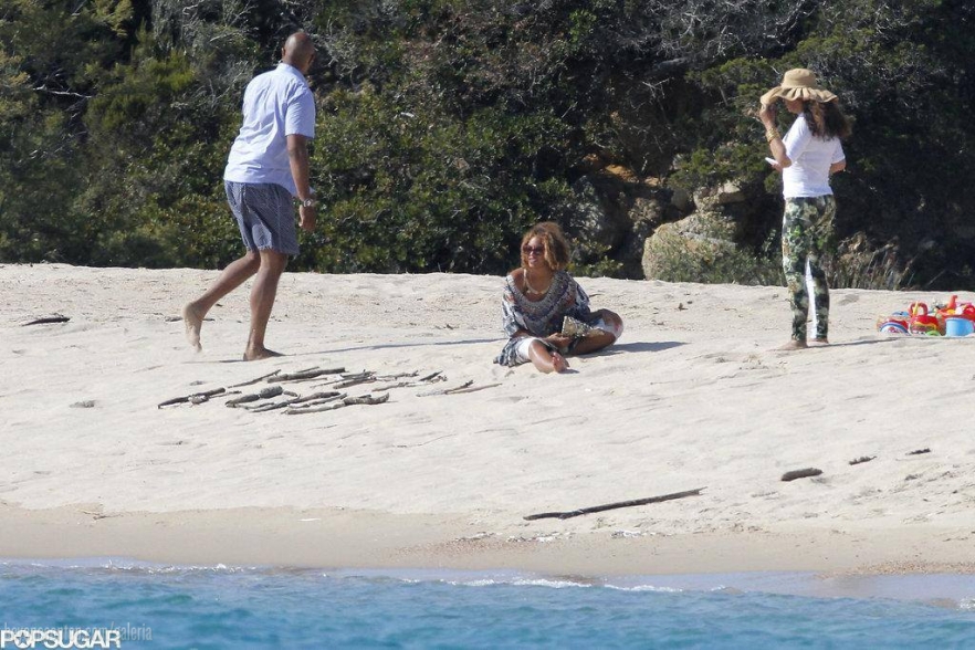 Beyonc&eacute; comemora o anivers&aacute;rio em C&oacute;rsega. 