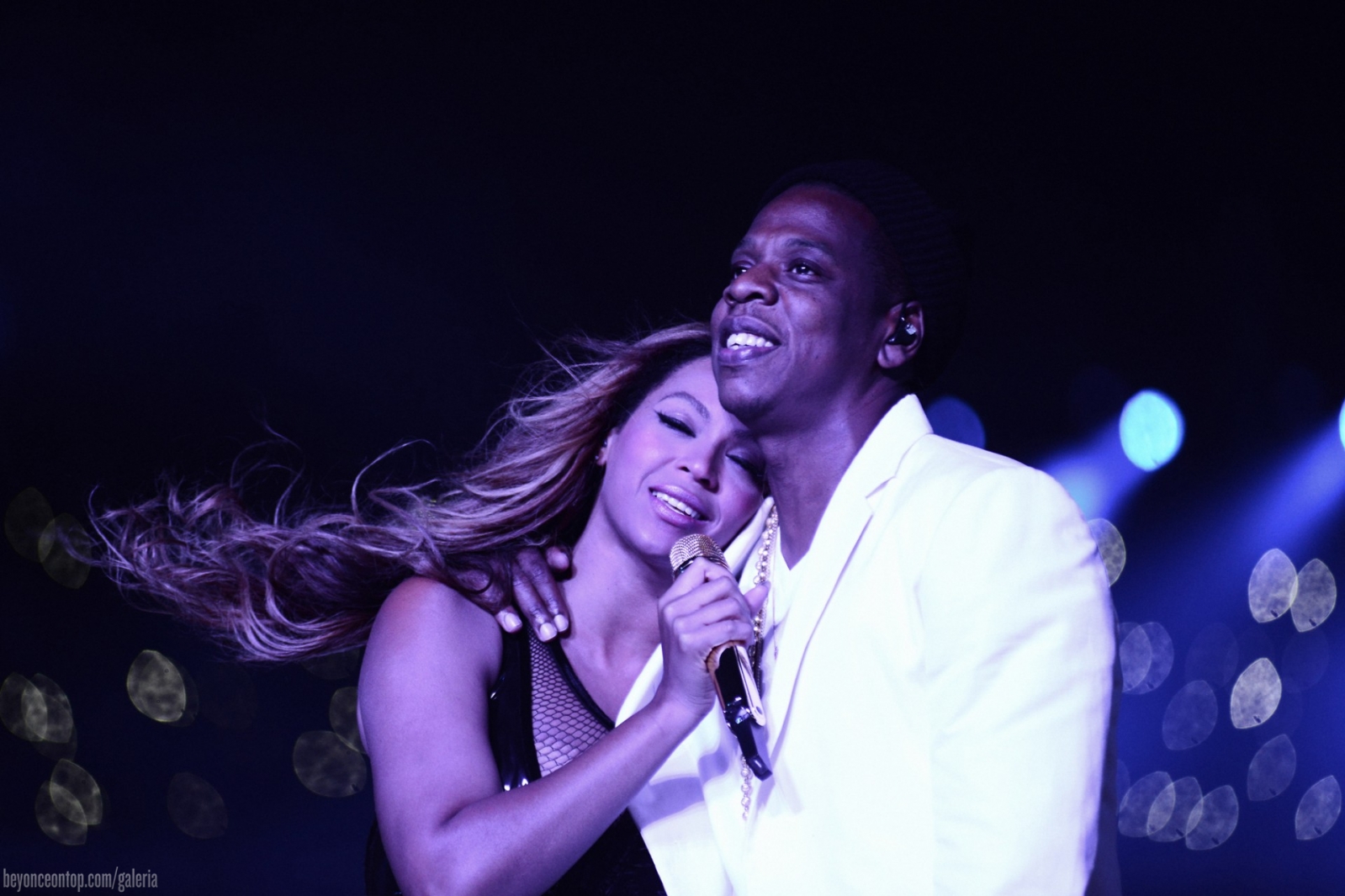 Beyonc&eacute; e Jay Z. 