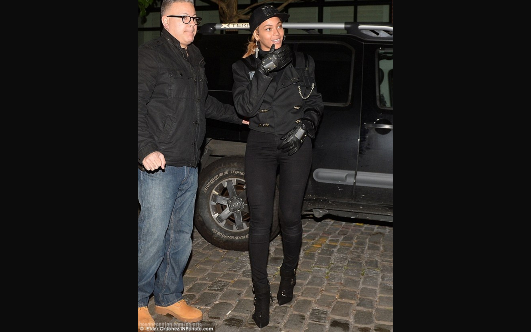 Beyonc&eacute; se fantasiou de Janet Jackson